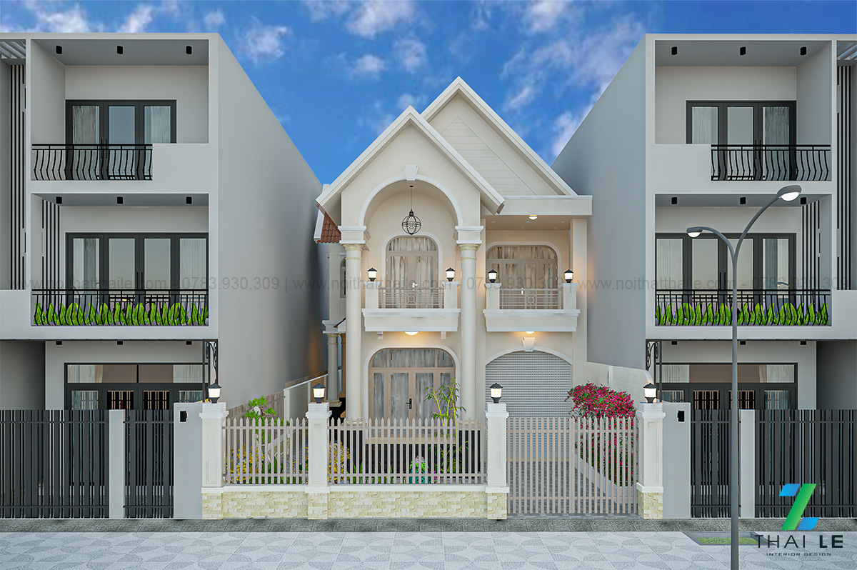 Thiết kế nội thất biệt thự Khổng Tử Long Khánh